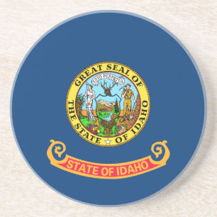 Idaho State Flag Drink Coaster