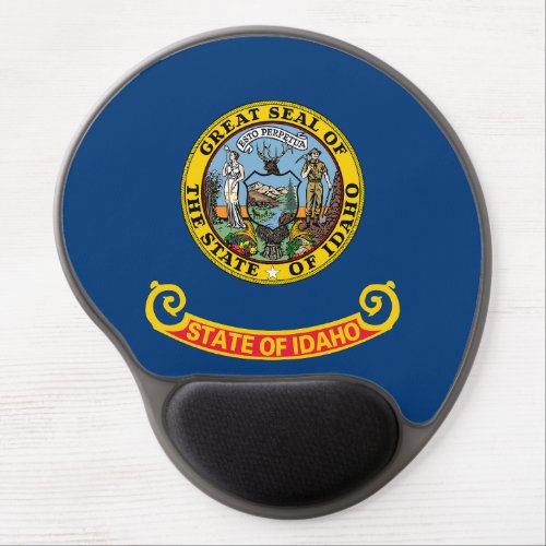 Idaho State Flag Gel Mouse Pad