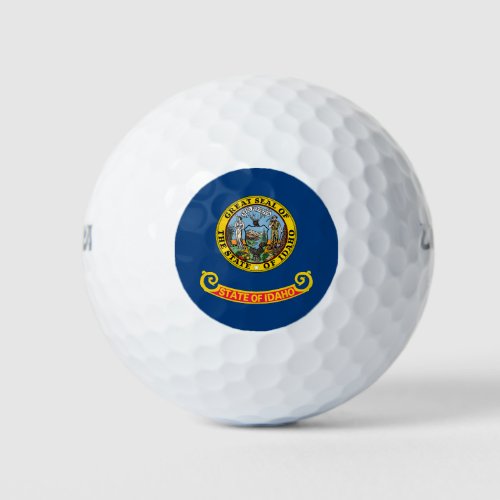 Idaho State Flag Golf Balls