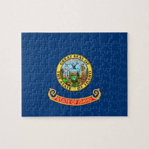 Idaho State Flag Jigsaw Puzzle