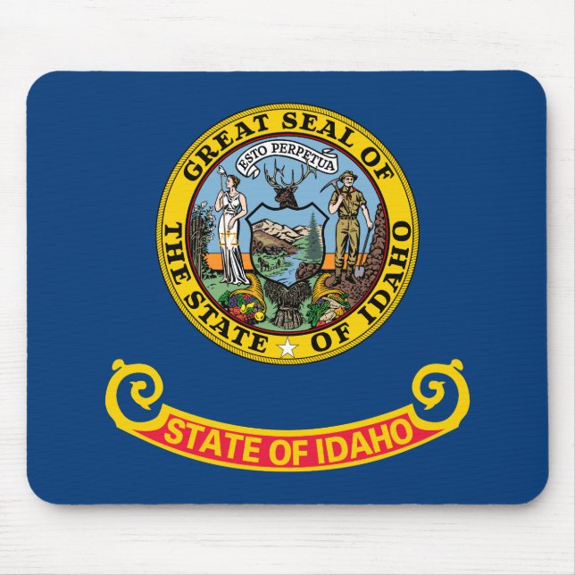 Idaho State Flag Mouse Pad (Front)