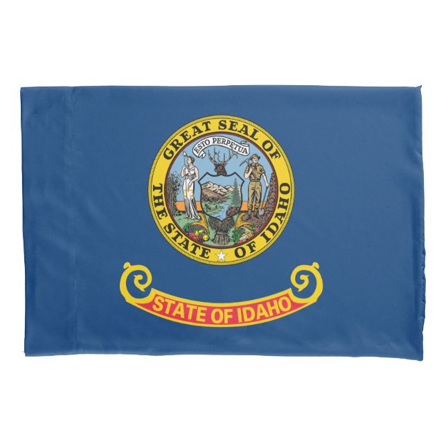 Idaho State Flag Pillow Case (Front)