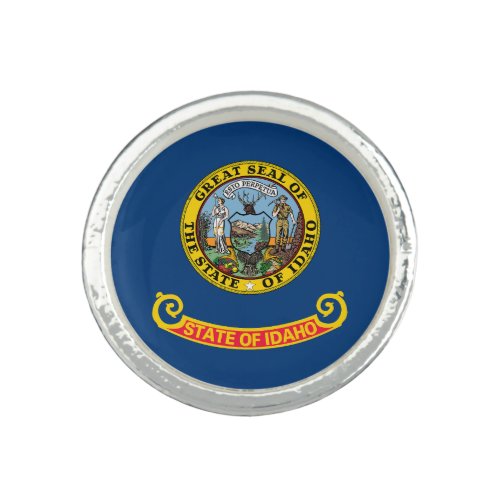 Idaho State Flag Ring