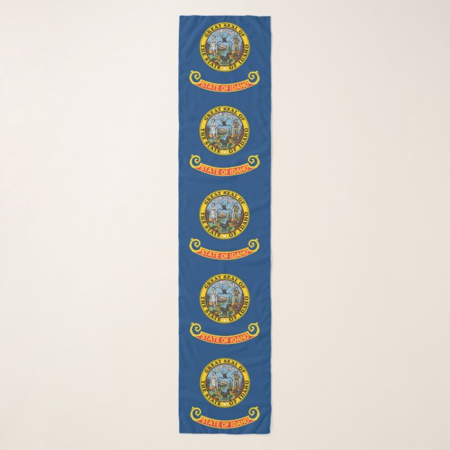 Idaho State Flag Scarf (Front)