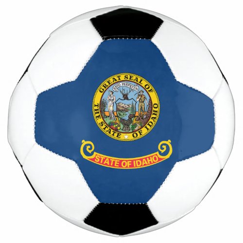 Idaho State Flag Soccer Ball