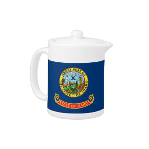 Idaho State Flag Teapot