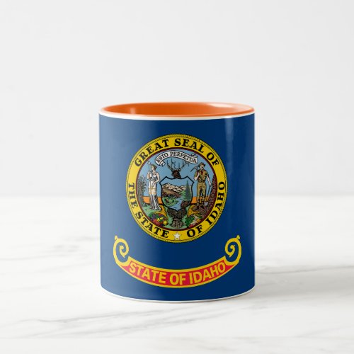 Idaho State Flag Two_Tone Coffee Mug