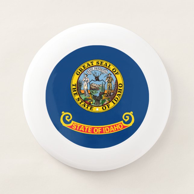 Idaho State Flag Wham-O Frisbee (Front)