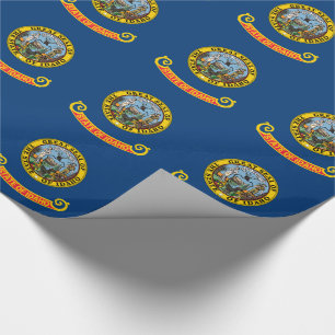 Idaho State Flag Wrapping Paper