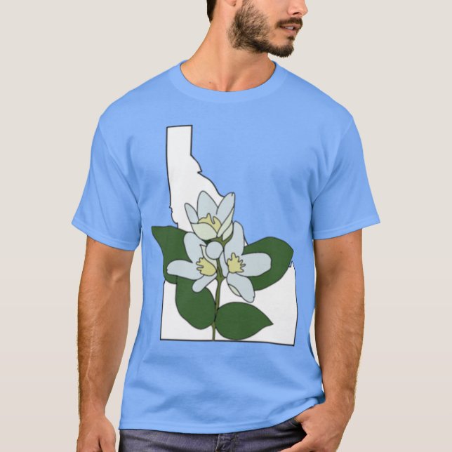 Idaho State Flower 1 T-Shirt (Front)