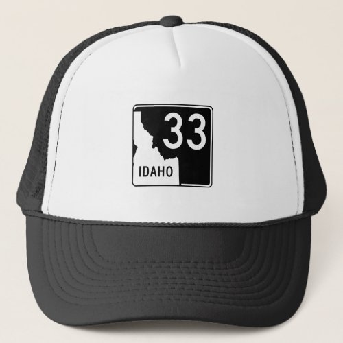 Idaho State Highway 33 Trucker Hat