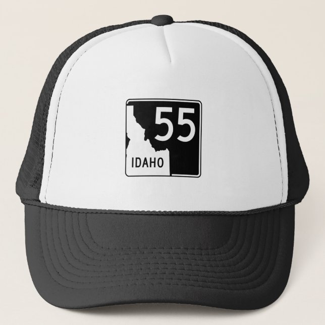 Idaho State Highway 55 Trucker Hat (Front)