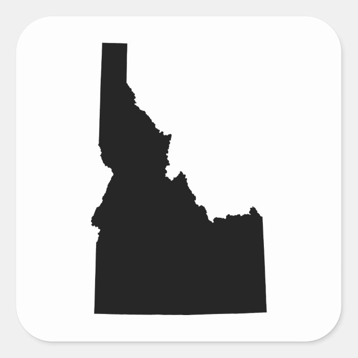 Idaho State Outline Stickers