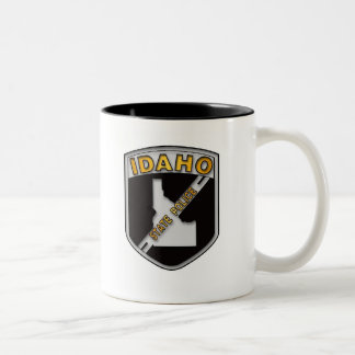 Idaho State Police Two-Tone Coffee Mug