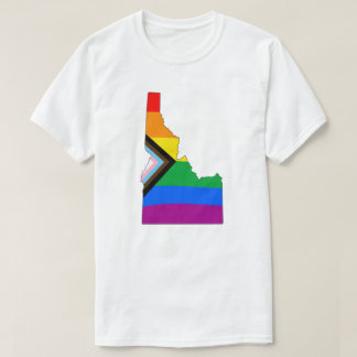 Idaho State Pride LGBTQ Progress Pride T-Shirt