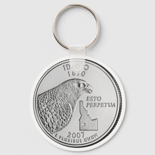 Idaho State Quarter Keychain (Front)