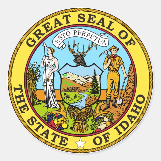 Idaho State Seal | Zazzle.com