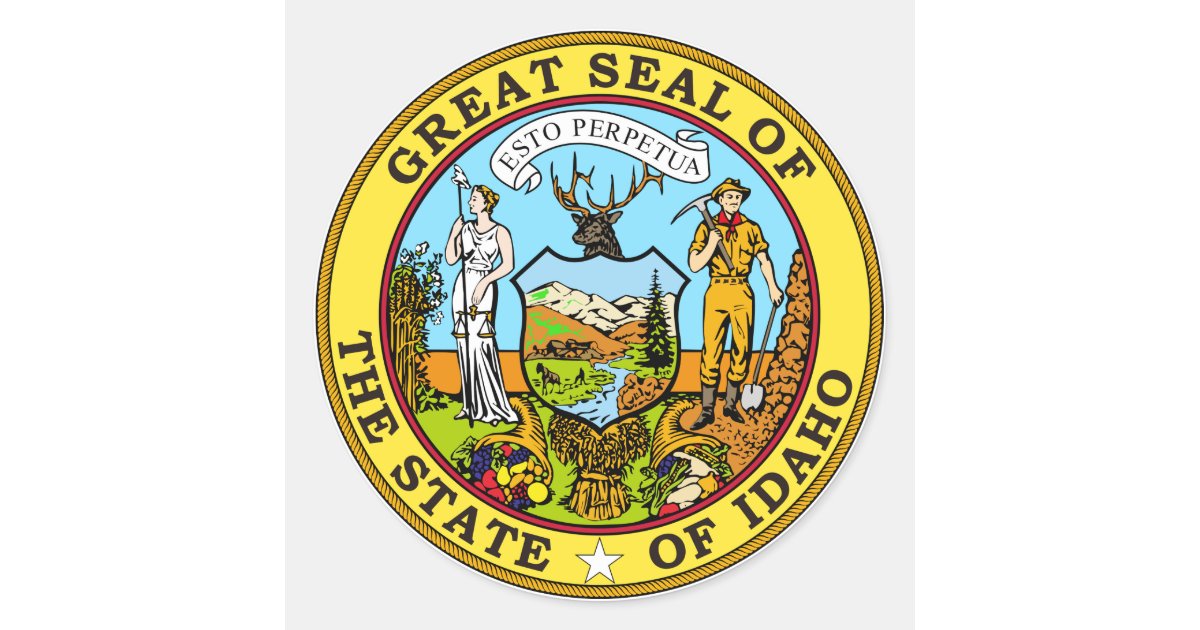 Idaho State Seal | Zazzle