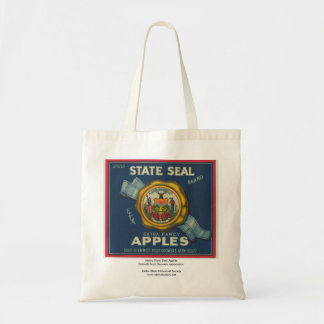 Idaho State Seal Apples Tote Bag