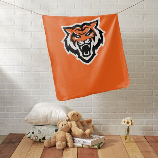 Idaho State University Bengals Spirit Design Baby Blanket (In Situ)
