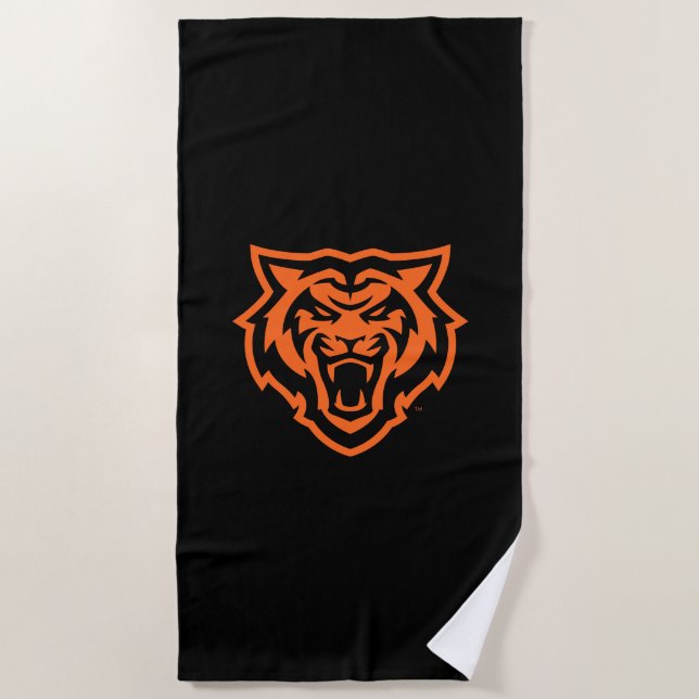 Idaho State University Bengals Spirit Design Beach Towel (Front)