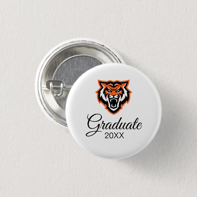 Idaho State University Bengals Spirit Design Button (Front & Back)