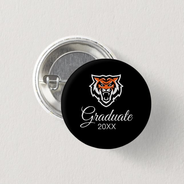 Idaho State University Bengals Spirit Design Button (Front & Back)