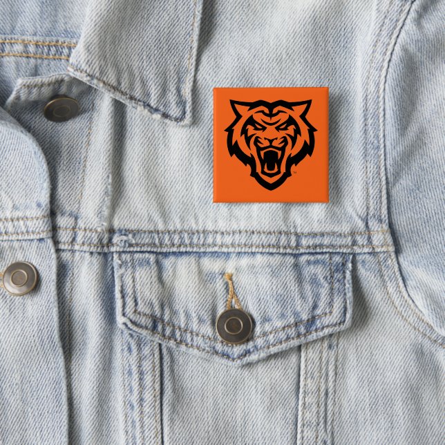 Idaho State University Bengals Spirit Design Button (In Situ)