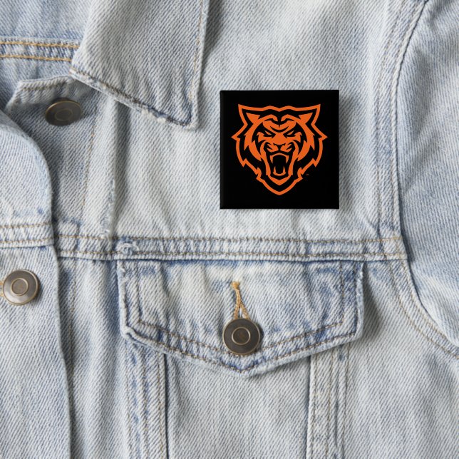 Idaho State University Bengals Spirit Design Button (In Situ)