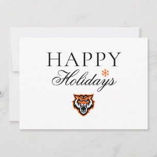 Idaho State University Bengals Spirit Design Holiday Card