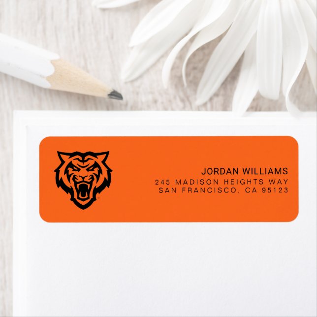Idaho State University Bengals Spirit Design Label (Insitu)