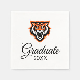 Idaho State University Bengals Spirit Design Napkins