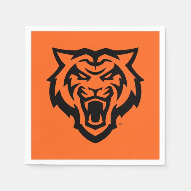 Idaho State University Bengals Spirit Design Napkins (Front)