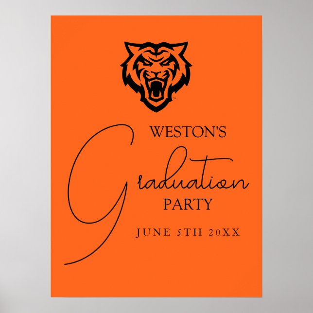 Idaho State University Bengals Spirit Design Poster (Front)