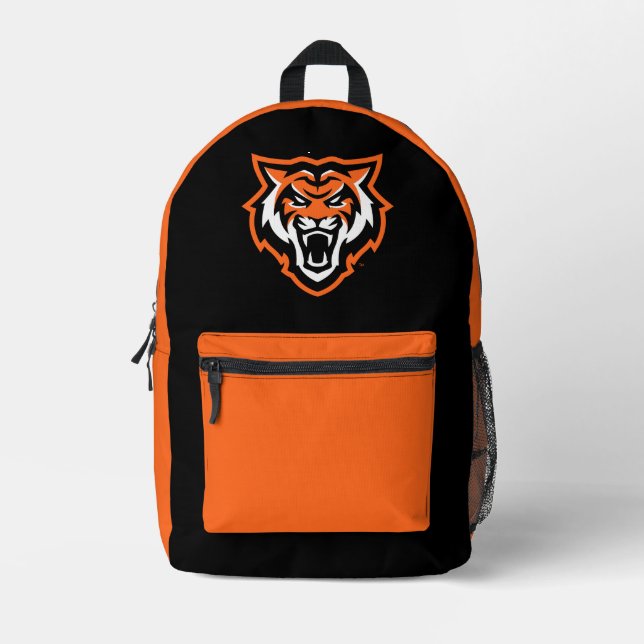 Idaho State University Bengals Spirit Design Printed Backpack (Front)