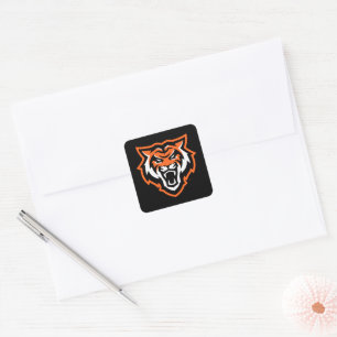Idaho State University Bengals Spirit Design Square Sticker