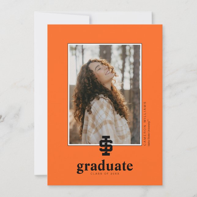 Idaho State University Bold Bengals Logo Announcement (Front)