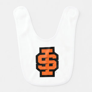 Idaho State University Bold Bengals Logo Baby Bib