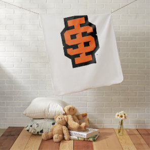 Idaho State University Bold Bengals Logo Baby Blanket