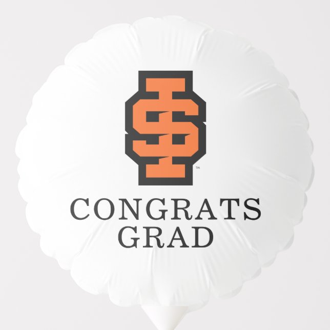 Idaho State University Bold Bengals Logo Balloon (Front)