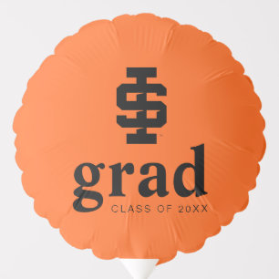 Idaho State University Bold Bengals Logo Balloon