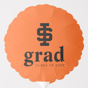 Idaho State University Bold Bengals Logo Balloon