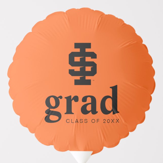 Idaho State University Bold Bengals Logo Balloon (Front)