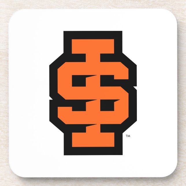 Idaho State University Bold Bengals Logo Beverage Coaster (Front)