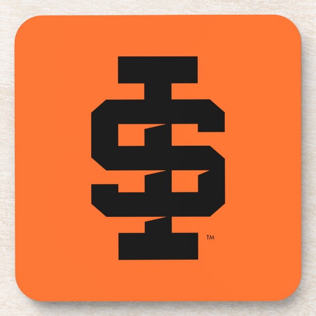 Idaho State University Bold Bengals Logo Beverage Coaster (Front)