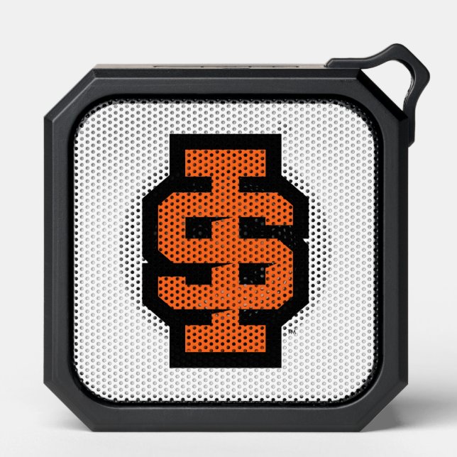 Idaho State University Bold Bengals Logo Bluetooth Speaker (Front)