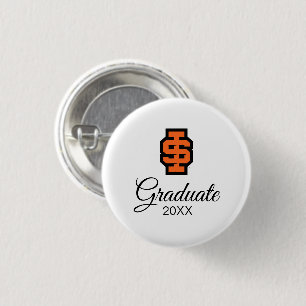 Idaho State University Bold Bengals Logo Button