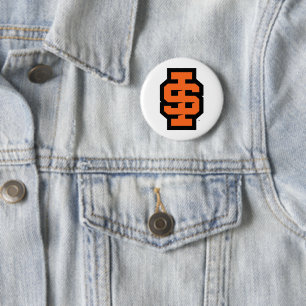 Idaho State University Bold Bengals Logo Button