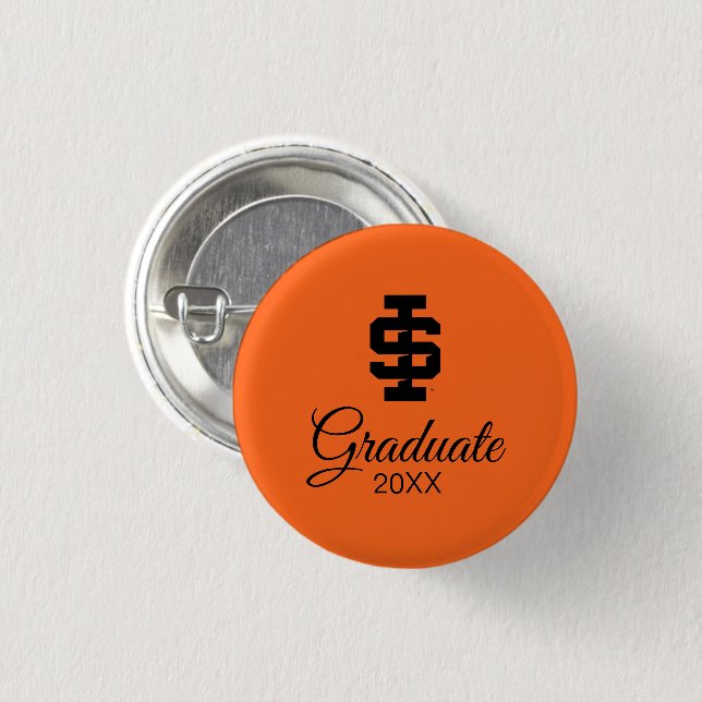 Idaho State University Bold Bengals Logo Button (Front & Back)
