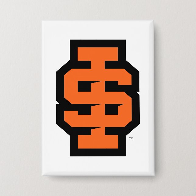 Idaho State University Bold Bengals Logo Button (Front)